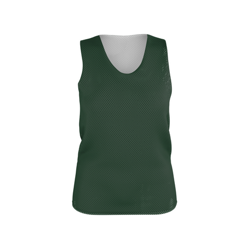 Badger Sport Womens Reversible Mesh Tank (A00134-027604), Color 'Forest/White'